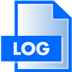 LOG File Extension Icon 72x72 png